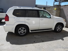 2008 LEXUS GX470 LUXURY EDITION WHITE 4.7 AT 4WD Z21434